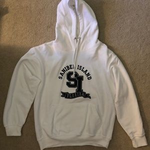 Sanibel Island White Sweatshirt